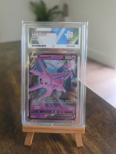 Ace Graded 8 Evolving Skies Espeon V Holo English