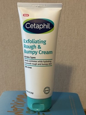 CETAPHIL Exfoliating Rough & Bumpy Cream, Lightweight Cream All Skin Types 8oz