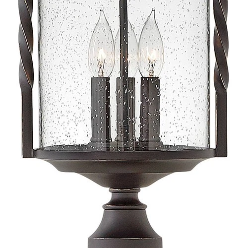 Hinkley Casa 23 3/4" High Olde Black Outdoor Post Light - Picture 5 of 9