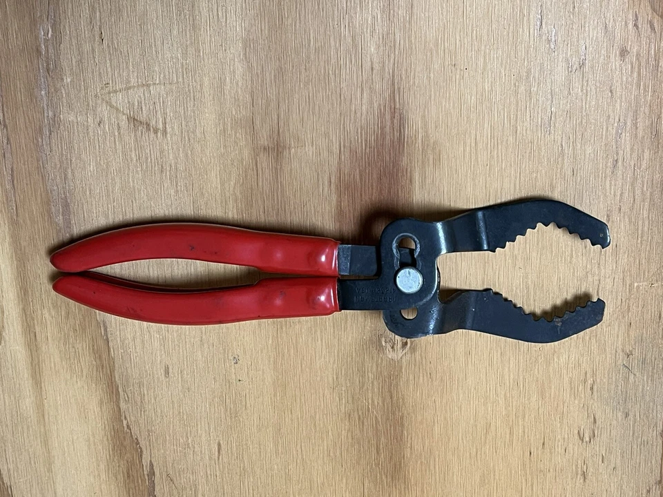 Alicates de manguera de radiador Craftsman de colección 41838 F hechos en EE. UU. diente de tiburón Foto 3 de 4