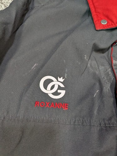 VTG Winston Racing Jacket Large Black Red Full Zip Swingster Smokers Anonymous - Picture 7 of 12