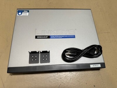 Linksys SRW224G4 24-Ports 10/100 4-Ports Gigabit Switch With WebView