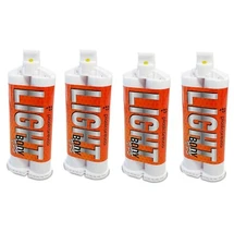 4 x Dental Impression Material Light Body Normal Set 50mL Cartridges