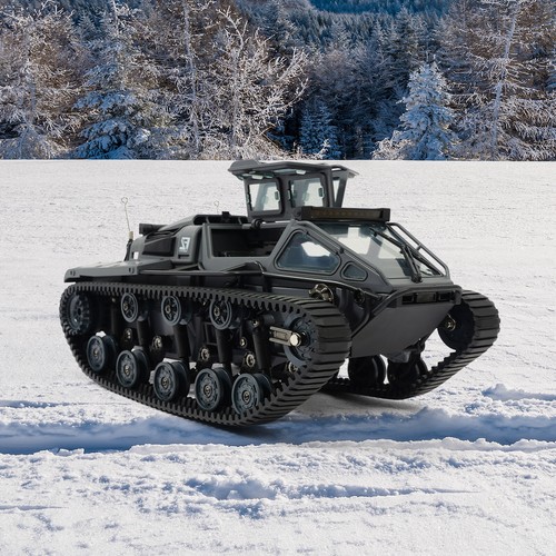 2.4G Gray Remote Control Tank RC Tank Offroad Crawler for Kids 10.43*5.31*4.3 in - Picture 4 of 13