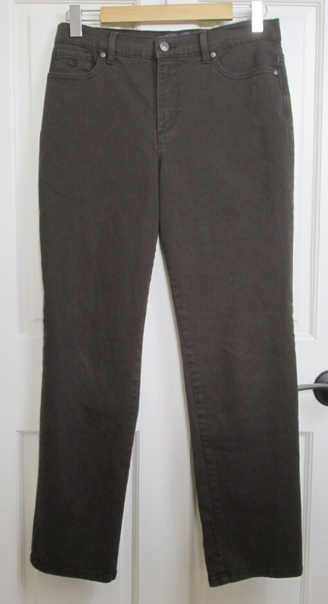 ハードディスク Gloria Vanderbilt Brown Amanda Jeans Women Size 8 30x28.5 Taper