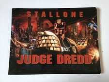 JUDGE DREDD 1995 SYLVESTER STALLONE mini quad cinema ORIGINAL POSTER 40.5x30.5cm