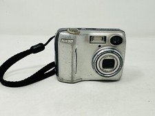 Nikon COOLPIX E4100 4.0MP Digital Camera Silver PARTS ONLY AS IS