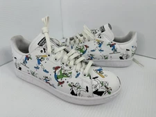 Adidas Originals Stan Smith Casual Shoes FZ0061 Disney Goofy Men Sz 7.5 Wmn Sz 9