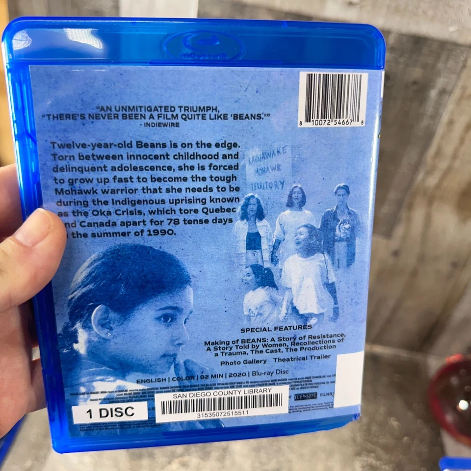 Beans (Blu-ray, 2020) Kiawentiio, Violah Beauvais, Rainbow Dickerson Foto 3 de 4