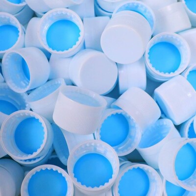 Plastic Screw Caps for PET Bottle, 28mm, bag of 25