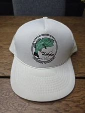 Whirlpool Corp Evansville Operation 1993 Fishing Tournament Vtg Mesh Trucker Hat