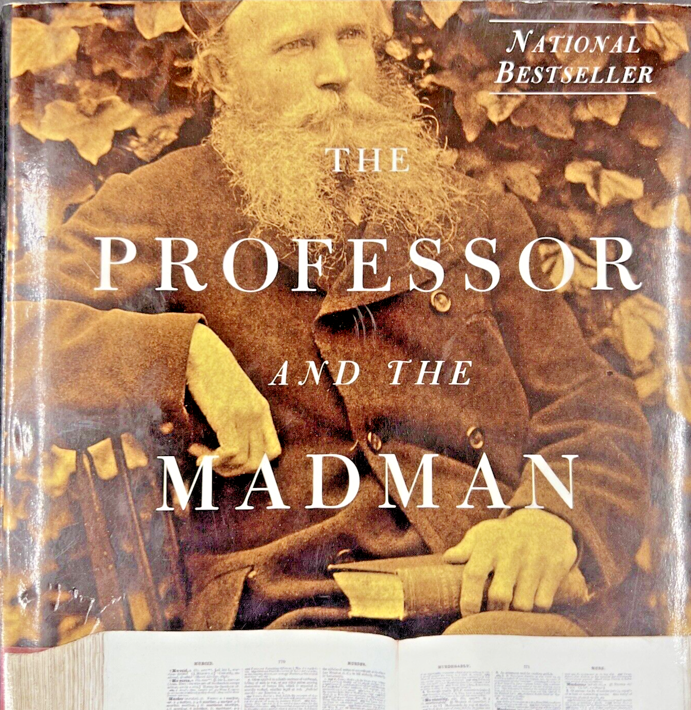 The Professor and the Madman: Simon Winchester's 1998 Hardcover Oxford Dictionary Story