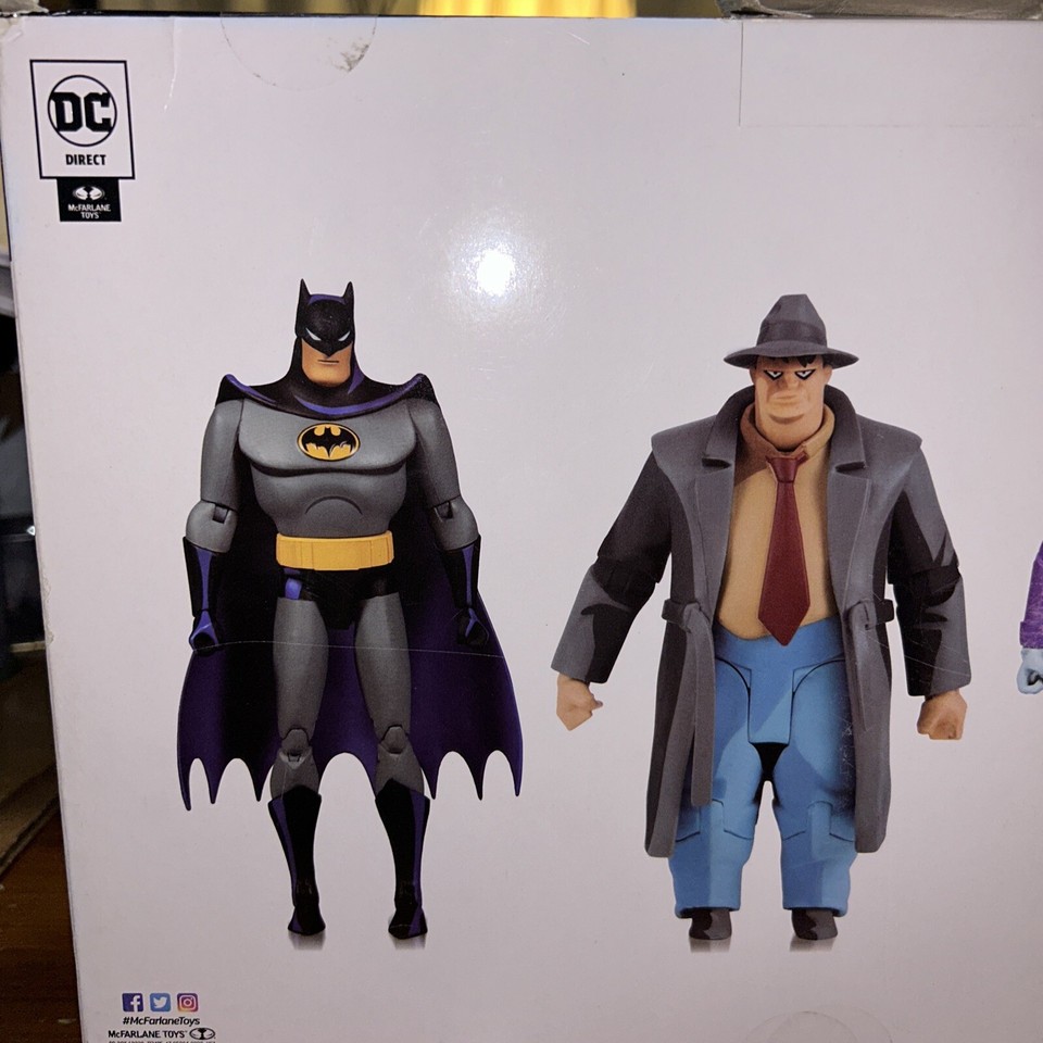 MacFarlane Toys Batman The Animated Series DC Direct 4 Pack READ NEW