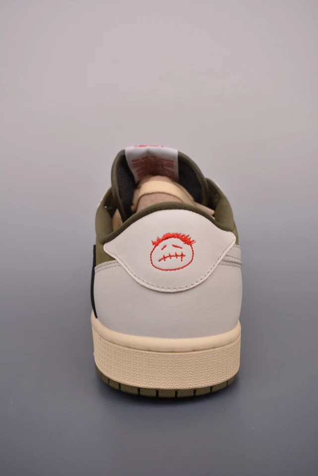 Nike AJ 1 Retro Low OG SP Travis Scott Medium Olive DM7866-200 Men's Size 4-12 - Image 4 of 4