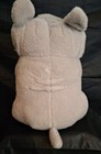 Gray BULL DOG PLUSH 13" with Red Tie with Hearts on It Shar Pei, Retired Dan Dee — photo 4