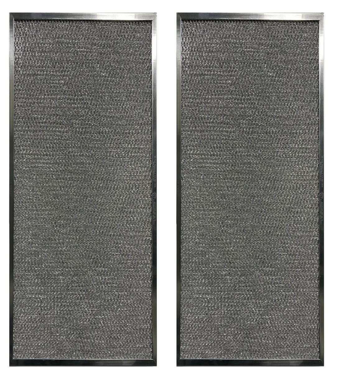 2 PACK Compatible With Honeywell F50F1065 HVAC Furnace Pre Post Filters