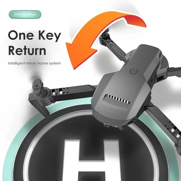 Drone con Cámara para Adultos Niños 4K Doble Cámara 120° Gran Angular 3 Baterías Foto 3 de 4