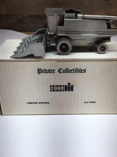 1/43 SCALE CASE-INTERNATIONAL MODEL 1680 AXIAL-FLOW COMBINE IN FINE PEWTER - Picture 4 of 4