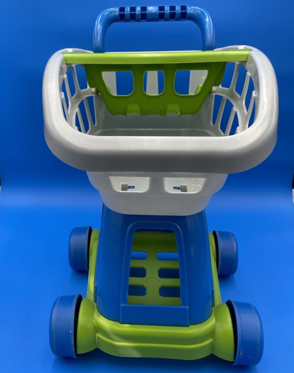 как выглядит Vintage Lot of Play Food Cash Register with Scanner Shopping Cart More 200pc фото