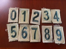 Current Style Tan Boy Scout Cub Scout Unit Number Your Choice of Number Quantity