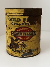 Vintage Gold Flake Cigarette Tin