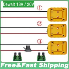 DIY Power Wheels Adapter Connect Compatible With Dewalt 18V / 20V Battery Dock