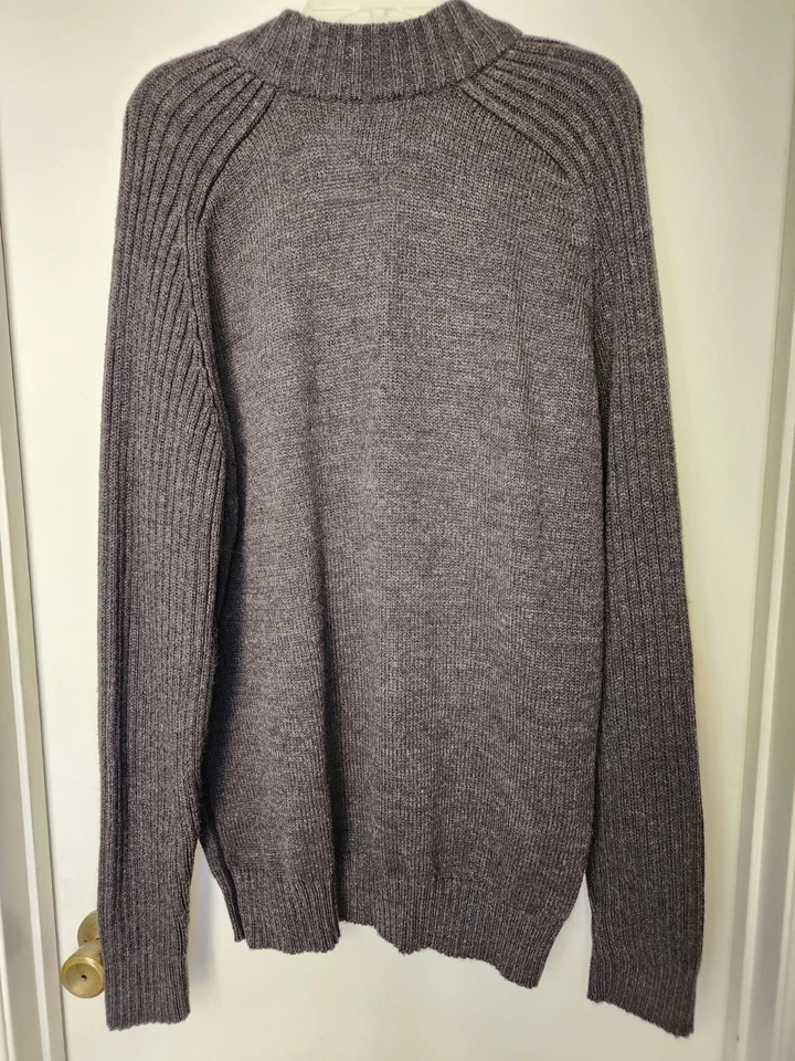 Beverly Hills Polo Club Para hombres 1/4 Cremallera Suéter Logo Sudadera - Talla XL Foto 2 de 4