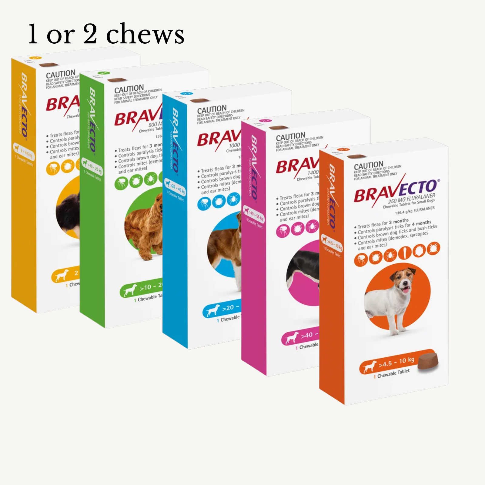 bravecto flea tablet