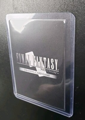 Sephiroth Final Fantasy TCG Hidden Hope Gold Foil Signature Full