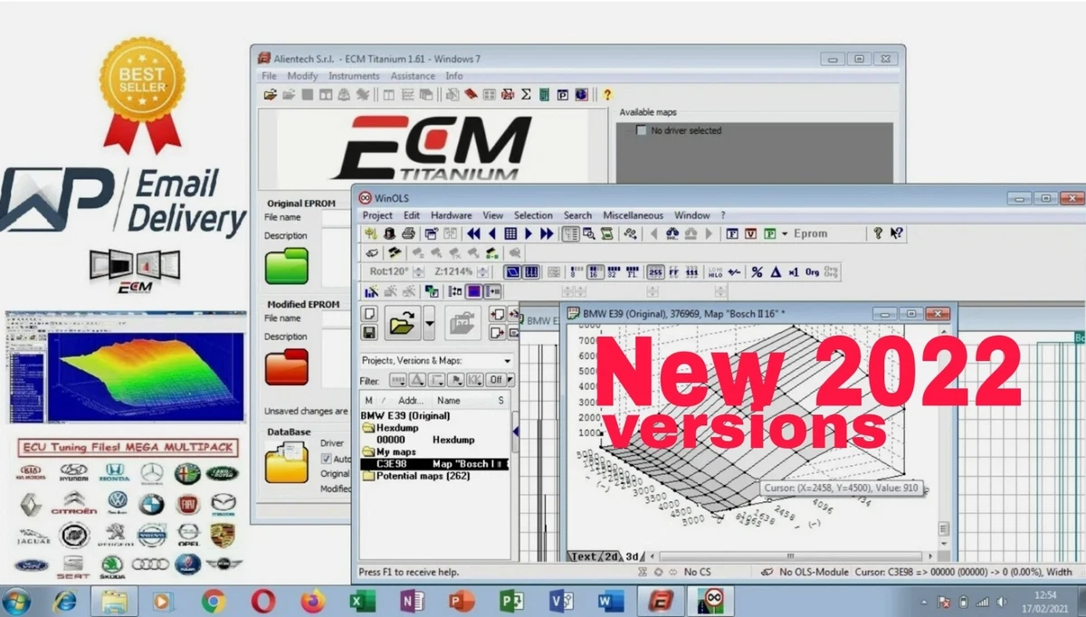 New.MEGA PACK ECM Titanium 26000 FULL Drivers+46K DRIVERS.