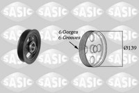 Sasic 2156064 Belt Pulley, Crankshaft For Mini