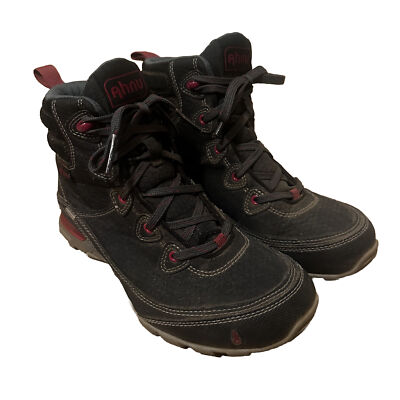 Ahnu AF2422BBSC Merlot Waterproof Hiking Outdoor Boots
