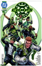 Green Lantern Corps Comic 1 First Print Cover A Pasarin 2025 Adams Hampton DC