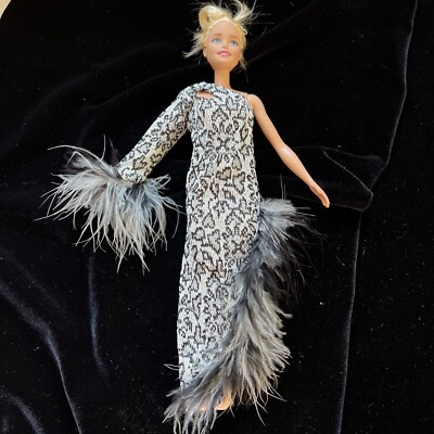 Bob Mackie Vintage Cher Doll Mego Bob Mackie Frosted Feathers Cher