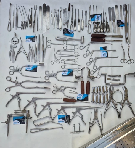 Basic Craniotomy & Laminectomy Surgical Orthopedic Spinal Instruments 85 Pcs Set - product listing photo