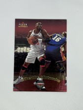 2000-01 Fleer Mystique Dikembe Mutombo #92 Hawks HOF Center 🔥 Shot Block King