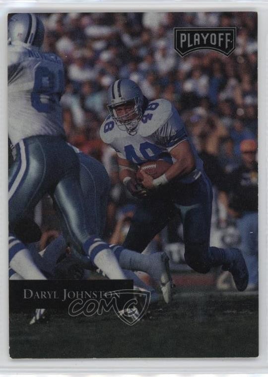 1992 Playoff Daryl Johnston #122 rt0