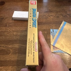 Dragon Spirit: The New Legend NES 1990 Tested CIB Manual MINT