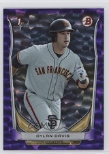 2014 Bowman Draft Purple Ice 19/99 Dylan Davis #DP94 6w8