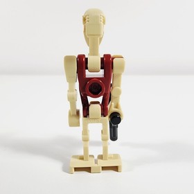 Lego Security Battle Droid Minifigure Dark Red Star Wars 9494 7662 sw0096