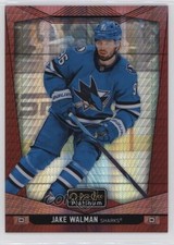2024-25 O-Pee-Chee Platinum Red Prism 119/199 Jake Walman #42 14d2