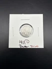 1911-D Barber Dime, 90% Silver Nice Type Coin Good Album Turn Of The Century