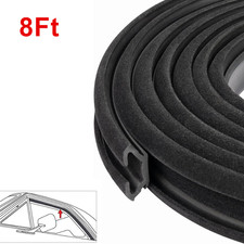 8ft For Ford Pinto Galaxie Falcon Maverick Flocked Door Glass Window Channel