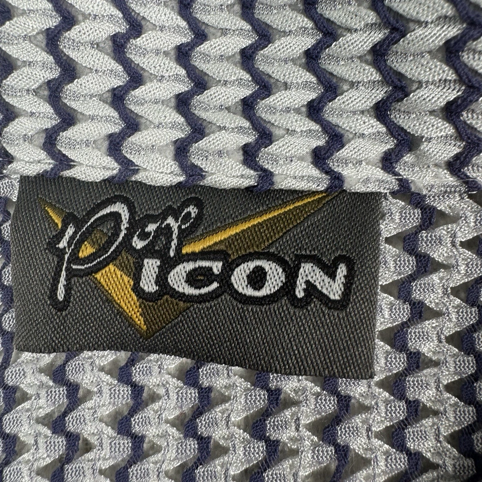 Camisa masculina POP ICON grande malha clube festa rave techno discoteca EUA VINTAGE *Leia - Imagem 4 de 4