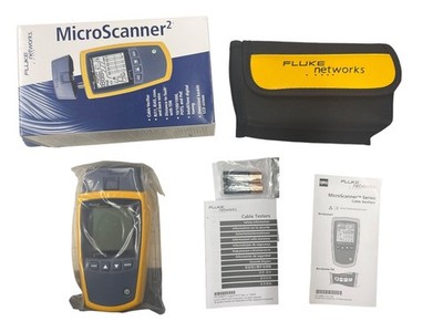 Fluke Networks MS2-100 MicroScanner2 Network Cable Verifier Tester ( (PPJ063296)