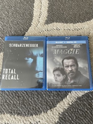Total Recall & Maggie BLU-RAY s