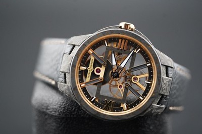 BNIB Ulysse Nardin Executive Blast Skeleton X 3715 260/CARB Carbonium