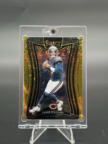 2024 Panini Select Suite Level Caleb Williams #378 Gold Disco Prizm /10 (RC)