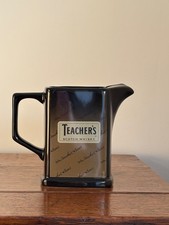 SETON POTTERY ~ Porcelain TEACHER'S SCOTCH WHISKY Jug ~ England