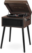 Victrola VTA-75-The Liberty Record Player Bluetooth FM Espresso Built in Speaker